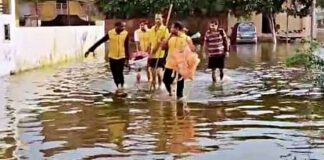 Biparjoy Cyclone: नागरिक सुरक्षा दल ने संकट में घिरे लोगों की बचाई जान, पानी से निकालकर सुरक्षित जगह पहुंचाया In Ajmer, the civil defense team saved the lives of people surrounded by water