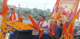 Jaipur: RSS की भगवा रैली में लगे विवादित नारों का वीडियो वायरल, मुस्लिम परिषद की मांग-आरोपियों को जल्द पकड़ें controversial slogans raised at RSS saffron rally in Jaipur viral Video