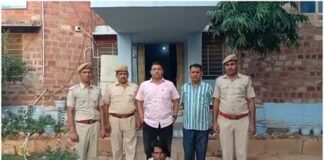 Karauli: हिस्ट्रीशीटर गब्बर गिरफ्तार, देशी कट्टा और दो कारतूस जब्त, कई थानों में केस हैं दर्ज Historysheeter Gabbar Meena arrested in Karauli country made katta and two cartridges seized