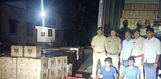 Sirohi: मंडार पुलिस की नाकाबंदी आसानी से पार कर गया शराब से भरा ट्रेलर, गुजरात पुलिस ने पकड़ा, सुरक्षा पर सवाल Gujarat police caught trailer full of liquor