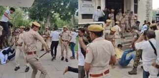 Rajasthan University: सिंडिकेट बैठक के दौरान छात्रों पर लाठीचार्ज, पुलिसकर्मियों के खिलाफ कार्रवाई की मांग Rajasthan University Lathi charge on students during syndicate meeting in Rajasthan University