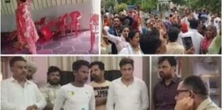 Hanumangarh: ईसाई समाज के सत्संग में धर्मांतरण का आरोप, लोग बोले- 5 लाख का दिया लालच; मारपीट में 20 लोग घायल Allegations of conversion in satsang of Christian society in Hanumangarh 20 people injured in the fight