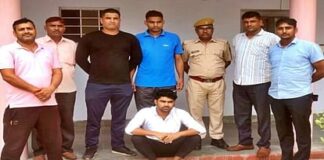 Udaipur: नकल मामले में 25 हजार रुपये का इनामी पकड़ा, आठ साल से फरार आरोपी को जालौर जिले से किया दस्तयाब Reward of 25 thousand rupees caught in copying case in Udaipur