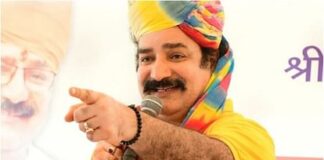 Jaipur: 30 लाख में बने सीताराम मंदिर के सत्संग भवन का उद्घाटन, खाचरियावास बोले-BJP झूठ की फैक्ट्री चला रही Pratap Singh Khachariawas inaugurated Satsang Bhavan of Sitaram Temple in Jaipur