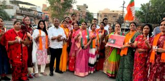 भट्टी काण्ड को लेकर भाजपा महिला मोर्चा ने निकाला केण्डल मार्च भट्टी काण्ड को लेकर भाजपा महिला मोर्चा ने निकाला केण्डल मार्च Rajasthan News,Jodhpur News, Jodhpur Crime, भट्टी काण्ड को लेकर भाजपा महिला मोर्चा ने निकाला केण्डल मार्च भट्टी काण्ड को लेकर भाजपा महिला मोर्चा ने निकाला केण्डल मार्च Rajasthan News,Jodhpur News, Jodhpur Crime,