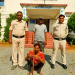 जीजा की हत्या करने वाले आरोपी साले को थाना चंदौरा पुलिस ने किया गिरफ्तार।