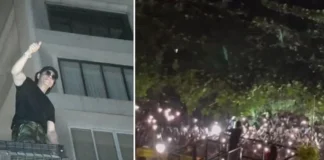 मन्नत के बाहर आधी रात जुटें फैंस, किंग खान ने दिया सरप्राइज – 24×7 Khabre Fatafat मन्नत के बाहर आधी रात जुटें फैंस, किंग खान ने दिया सरप्राइज - 24x7 India News